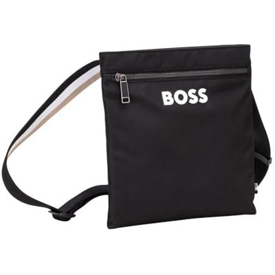 BOSS Mâle Catch_3.0 L Envelope_with_Zip, noir, Noir, Taille unique - Publicité BOSS Mâle Catch_3.0 L Envelope_with_Zip, noir, Noir, Taille unique - Publicité