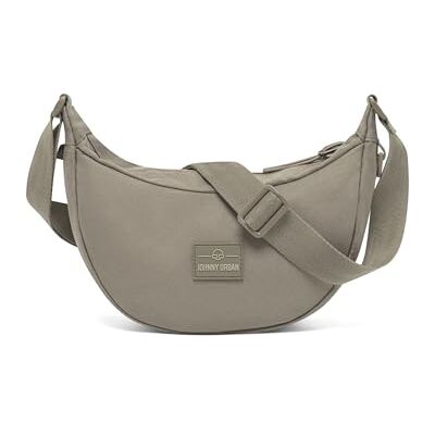 Johnny Urban Sac Bandoulière Femme & Homme Gris Ally Small Half Moon Bag Petit Sac Banane avec Sangle Réglable Sacoche Demi Lune Imperméable - Publicité Johnny Urban Sac Bandoulière Femme & Homme Gris Ally Small Half Moon Bag Petit Sac Banane avec Sangle Réglable Sacoche Demi Lune Imperméable - Publicité