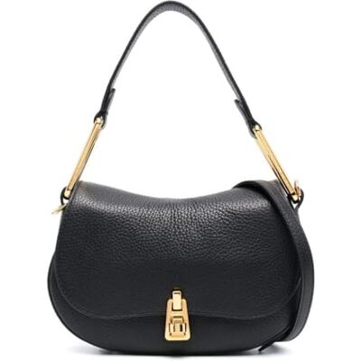Coccinelle Magie Soft Shoulderbag Grained Leather Noir - Publicité Coccinelle Magie Soft Shoulderbag Grained Leather Noir - Publicité
