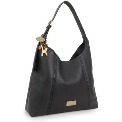 Tigi Collection Handbags Sac Porté Èpaule Femme Cuir Sac Cabas Fourre Tout Moyen/Grand Fermeture Éclair Sac à Main Noir - Publicité Tigi Collection Handbags Sac Porté Èpaule Femme Cuir Sac Cabas Fourre Tout Moyen/Grand Fermeture Éclair Sac à Main Noir - Publicité