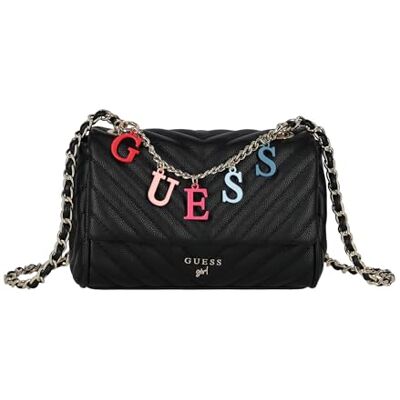 Guess Sac à rabat bandoulière, Noir , Taglia unica, sac - Publicité Guess Sac à rabat bandoulière, Noir , Taglia unica, sac - Publicité