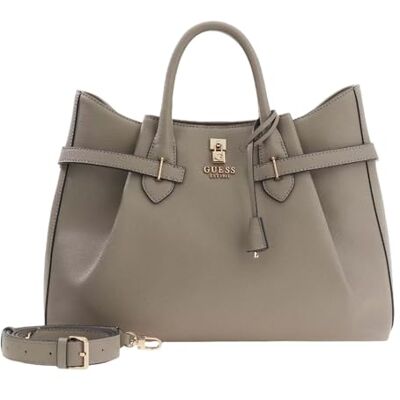 Guess sac à main sac à épaule Yesba Girlfriend Satchel Bag Dark Taupe - Publicité Guess sac à main sac à épaule Yesba Girlfriend Satchel Bag Dark Taupe - Publicité