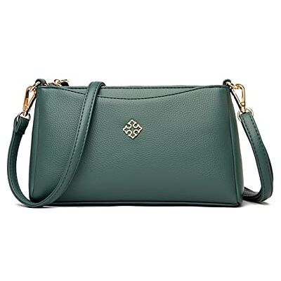 NICOLE & DORIS Sac a Main Femmes Bandoulieres Petit Sac D'épaule Sac Téléphone Portable Sac Epaule PU Cuir Sacoche Femme Pochette Sac Crossbody Messenger Bag Vert - Publicité NICOLE & DORIS Sac a Main Femmes Bandoulieres Petit Sac D'épaule Sac Téléphone Portable Sac Epaule PU Cuir Sacoche Femme Pochette Sac Crossbody Messenger Bag Vert - Publicité