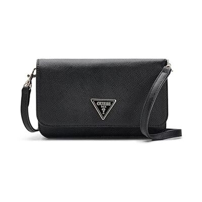 Guess Noelle II Crossbody Flap Organizer, Sac à bandoulière Femmes, Noir, Taille Unique - Publicité Guess Noelle II Crossbody Flap Organizer, Sac à bandoulière Femmes, Noir, Taille Unique - Publicité