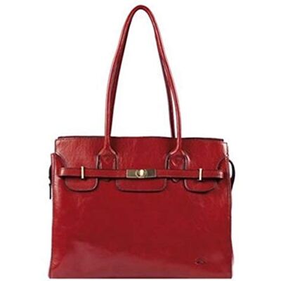 Sac Shopping Katana en Cuir De Vachette Collet K 82529 - Publicité Sac Shopping Katana en Cuir De Vachette Collet K 82529 - Publicité