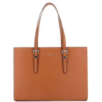 flora & co Flora&co Sac à Main Femme Similicuir Grainé Cabas Fourre-tout Rigide Documents A4 Sac Cours Lycée Travail Ville Porté Epaule Classique Elégant Camel - Publicité flora & co Flora&co Sac à Main Femme Similicuir Grainé Cabas Fourre-tout Rigide Documents A4 Sac Cours Lycée Travail Ville Porté Epaule Classique Elégant Camel - Publicité