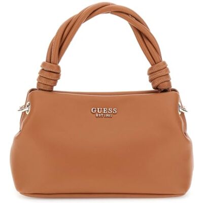 Guess SANSA TOP HANDLE CROSSBODY Women COGNAC Size One Size - Publicité Guess SANSA TOP HANDLE CROSSBODY Women COGNAC Size One Size - Publicité