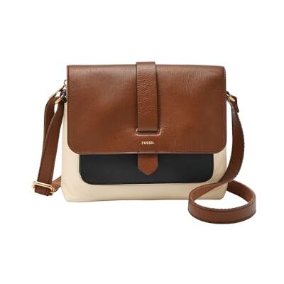 Fossil Petit sac porté croisé Kinley, en cuir, pour femme, - Publicité Fossil Petit sac porté croisé Kinley, en cuir, pour femme, - Publicité