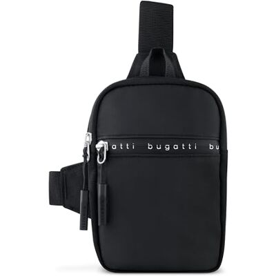 bugatti Blanc Delight Mini sac à bandoulière unisexe, sac à bandoulière plat, noir - Publicité bugatti Blanc Delight Mini sac à bandoulière unisexe, sac à bandoulière plat, noir - Publicité