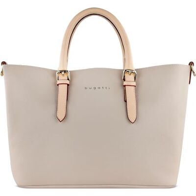 bugatti Ella Tote Bag, sac à main Shopper pour femme, moyen beige - Publicité bugatti Ella Tote Bag, sac à main Shopper pour femme, moyen beige - Publicité