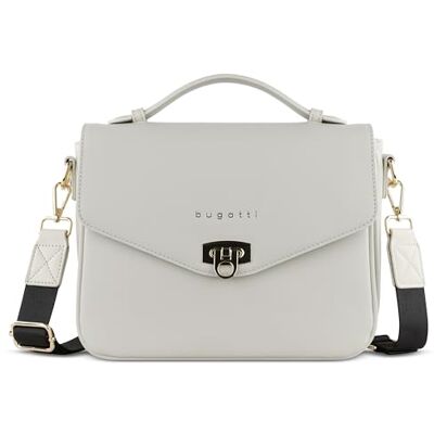 bugatti Ella Classic – Sac bandoulière pour femmes, similicuir style Saffiano Beige - Publicité bugatti Ella Classic – Sac bandoulière pour femmes, similicuir style Saffiano Beige - Publicité