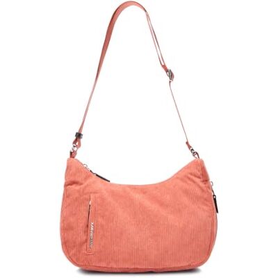 Mandarina Duck Hunter Velvet Hobo Femme, Winter Rose - Publicité Mandarina Duck Hunter Velvet Hobo Femme, Winter Rose - Publicité