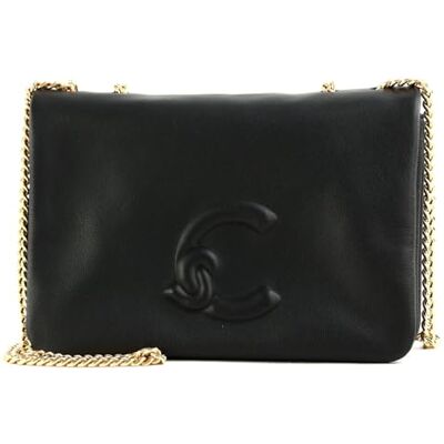 Coccinelle Cuir sac à épaule bandoulière sac de soirée Dulse Mini Bag Smooth Leather Noir - Publicité Coccinelle Cuir sac à épaule bandoulière sac de soirée Dulse Mini Bag Smooth Leather Noir - Publicité