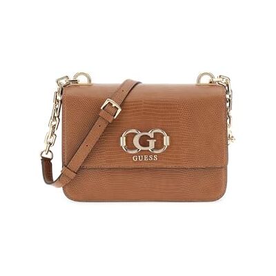 Guess Salinge Flap Crossbody, Bandoulière Femme, Cognac, Taille Unique - Publicité Guess Salinge Flap Crossbody, Bandoulière Femme, Cognac, Taille Unique - Publicité