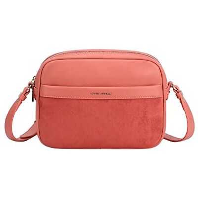 David Jones Petit Sac Bandoulière Femme Cuir PU Sac à Main Femme Porté Epaule Fourre Sac de messager Sac à Épaule Sacs à l'épaule Ville Voyage Mode Elégant Tendance Chic (BRICK RED) - Publicité David Jones Petit Sac Bandoulière Femme Cuir PU Sac à Main Femme Porté Epaule Fourre Sac de messager Sac à Épaule Sacs à l'épaule Ville Voyage Mode Elégant Tendance Chic (BRICK RED) - Publicité