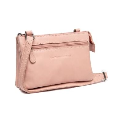 The Chesterfield Brand Sac Bandoulière en Cuir Rose Vintage Osaka - Publicité The Chesterfield Brand Sac Bandoulière en Cuir Rose Vintage Osaka - Publicité