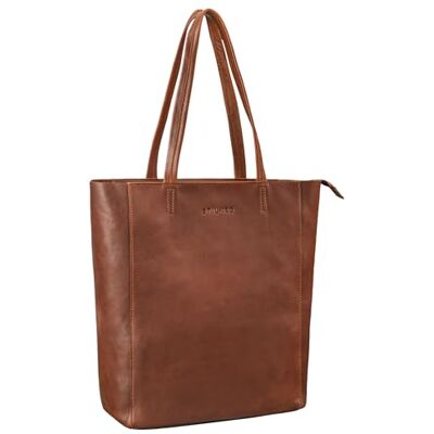 STILORD '' Grand Fourre-Tout Cuir Femme Vintage Sac à Main XXL, Cabas Souple Véritable, Bandoulière, Sacoche Tote Bag Hobo, Couleur:sila marron - Publicité STILORD '' Grand Fourre-Tout Cuir Femme Vintage Sac à Main XXL, Cabas Souple Véritable, Bandoulière, Sacoche Tote Bag Hobo, Couleur:sila marron - Publicité