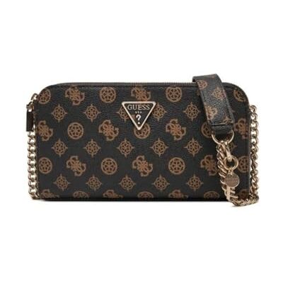 Guess Eco Erica Status Crossbody Mocha Logo - Publicité Guess Eco Erica Status Crossbody Mocha Logo - Publicité