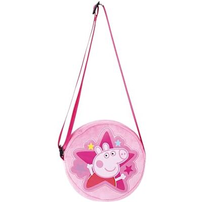 ARDITEX Sac bandoulière Peppa Pig Sirènes 22,5 x 15 x 16,5 cm Avec fermeture éclair et sangle réglable, matériau résistant et lavable Idéal pour les promenades, les excursions ou les fêtes Pour - Publicité ARDITEX Sac bandoulière Peppa Pig Sirènes 22,5 x 15 x 16,5 cm Avec fermeture éclair et sangle réglable, matériau résistant et lavable Idéal pour les promenades, les excursions ou les fêtes Pour - Publicité