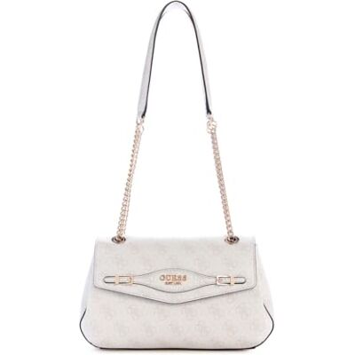 Guess Katya Convertible Crossbody Flap, Sac à bandoulière Femmes, Logo Blanc, Taille Unique - Publicité Guess Katya Convertible Crossbody Flap, Sac à bandoulière Femmes, Logo Blanc, Taille Unique - Publicité