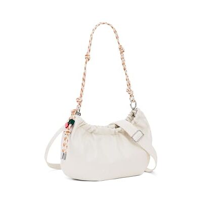 Desigual sac à épaule bandoulière Half Logo Waver Shoulder Bag Beige Crude écru - Publicité Desigual sac à épaule bandoulière Half Logo Waver Shoulder Bag Beige Crude écru - Publicité