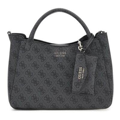 Guess Brenton Girlfriend Satchel Coal Logo - Publicité Guess Brenton Girlfriend Satchel Coal Logo - Publicité