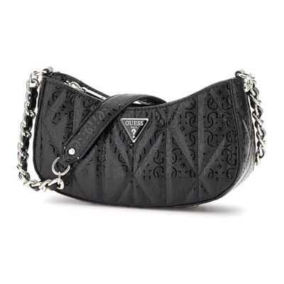 Guess Aldina Top Zip Shoulder Bag Black - Publicité Guess Aldina Top Zip Shoulder Bag Black - Publicité