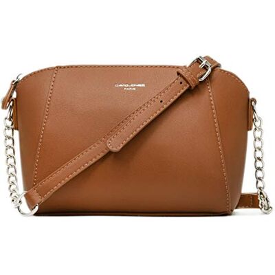 David Jones Petit Sac Bandoulière Femme Trapèze Sac à Main Chaîne Porté Epaule Cuir PU Besace Sacoche Croisé Travers Pochette Soirée Mode Travail Shopping Elégant Tendance Chic, Marron Camel, - Publicité David Jones Petit Sac Bandoulière Femme Trapèze Sac à Main Chaîne Porté Epaule Cuir PU Besace Sacoche Croisé Travers Pochette Soirée Mode Travail Shopping Elégant Tendance Chic, Marron Camel, - Publicité