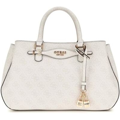 Guess Katya Girlfriend Satchel White Logo - Publicité Guess Katya Girlfriend Satchel White Logo - Publicité