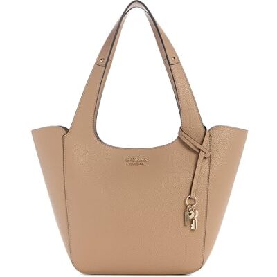 Guess Helina Tote Bag Beige - Publicité Guess Helina Tote Bag Beige - Publicité
