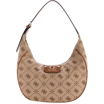Guess Femme Neda Hobo Shoulder Sac à Main, Logo Latte, Taille Unique - Publicité Guess Femme Neda Hobo Shoulder Sac à Main, Logo Latte, Taille Unique - Publicité