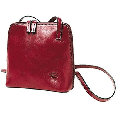 Besace/Pochette Portée Travers Katana en Cuir De Vachette Collet K 1808 - Publicité Besace/Pochette Portée Travers Katana en Cuir De Vachette Collet K 1808 - Publicité
