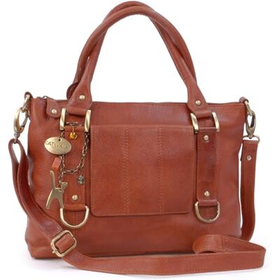 Tigi Collection Handbags Grand Sac Porté Èpaule Femme Cuir Sac Cabas Tote Bag Avec Bandoulière Réglable et Détachable GALLERY Tanne - Publicité Tigi Collection Handbags Grand Sac Porté Èpaule Femme Cuir Sac Cabas Tote Bag Avec Bandoulière Réglable et Détachable GALLERY Tanne - Publicité
