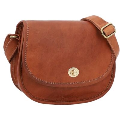 Gusti Leder Gusti Alessa Sac à bandoulière en cuir fait main pour femme style vintage I Élégant sac à main en cuir de chèvre pour femme - Publicité Gusti Leder Gusti Alessa Sac à bandoulière en cuir fait main pour femme style vintage I Élégant sac à main en cuir de chèvre pour femme - Publicité