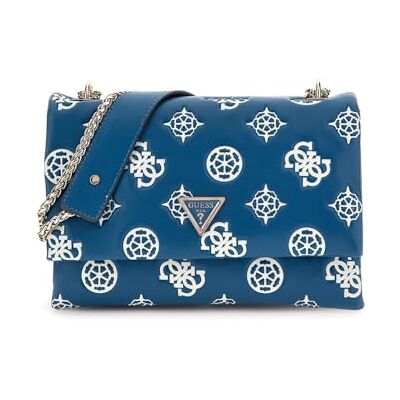 Guess Deesa Logo Convertible Xbody Flap Petrol Logo - Publicité Guess Deesa Logo Convertible Xbody Flap Petrol Logo - Publicité