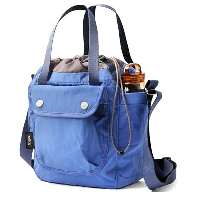 Bellroy Cinch Bucket Bag (sac bandoulière compact et léger, 9 litres, avec rangement externe, poche intérieure zippée. Il peut être porté de trois manières différentes)- DenimBlue - Publicité Bellroy Cinch Bucket Bag (sac bandoulière compact et léger, 9 litres, avec rangement externe, poche intérieure zippée. Il peut être porté de trois manières différentes)- DenimBlue - Publicité
