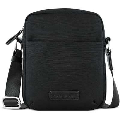 bugatti Maro Petit sac à bandoulière pour homme, sac crossover à porter en bandoulière en polyester, noir - Publicité bugatti Maro Petit sac à bandoulière pour homme, sac crossover à porter en bandoulière en polyester, noir - Publicité