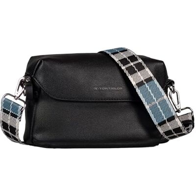 TOM TAILOR Chrissi, Sac à bandoulière pour Femme, Noir - Publicité TOM TAILOR Chrissi, Sac à bandoulière pour Femme, Noir - Publicité