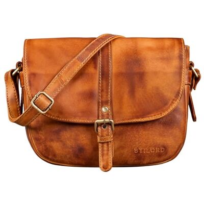 STILORD Sac à Bandoulière Cuir pour Dames Petit Sac à Main pour Femme Sacoche Vintage Petite Besace Sac à l'Épaule Sorties Soirées Shopping Couleur:larino Marron - Publicité STILORD Sac à Bandoulière Cuir pour Dames Petit Sac à Main pour Femme Sacoche Vintage Petite Besace Sac à l'Épaule Sorties Soirées Shopping Couleur:larino Marron - Publicité
