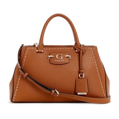 Guess Nastra Society Satchel Caramel - Publicité Guess Nastra Society Satchel Caramel - Publicité