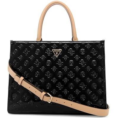 Guess Arnela Girlfriend Tote Black Logo - Publicité Guess Arnela Girlfriend Tote Black Logo - Publicité