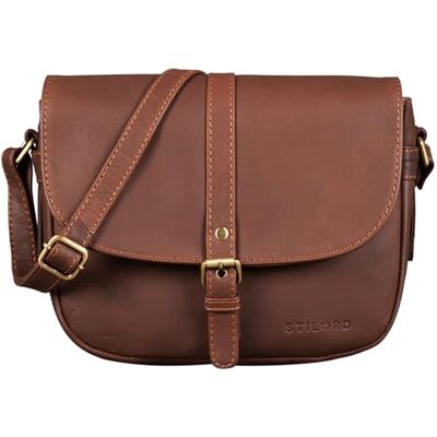 STILORD Sac à Bandoulière Cuir pour Dames Petit Sac à Main pour Femme Sacoche Vintage Petite Besace Sac à l'Épaule Sorties Soirées Shopping Couleur:Havanna Marron - Publicité STILORD Sac à Bandoulière Cuir pour Dames Petit Sac à Main pour Femme Sacoche Vintage Petite Besace Sac à l'Épaule Sorties Soirées Shopping Couleur:Havanna Marron - Publicité