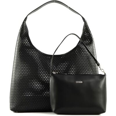 Guess sac shopper Vikky Hobo Bag Black noir - Publicité Guess sac shopper Vikky Hobo Bag Black noir - Publicité