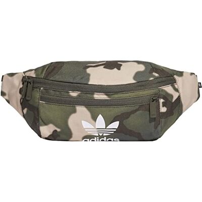 Adidas Camo Waist Bag , Unisex fanny pack, green, One size EU - Publicité Adidas Camo Waist Bag , Unisex fanny pack, green, One size EU - Publicité