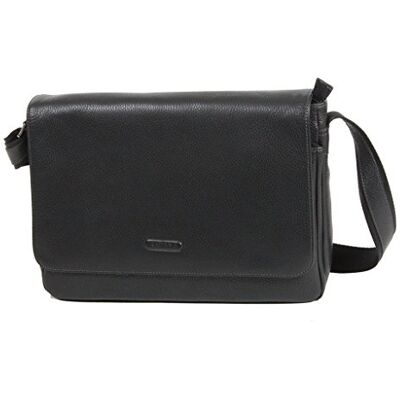 Besace Katana Cuir de Vachette grainé K83606, Noir, Taille unique - Publicité Besace Katana Cuir de Vachette grainé K83606, Noir, Taille unique - Publicité
