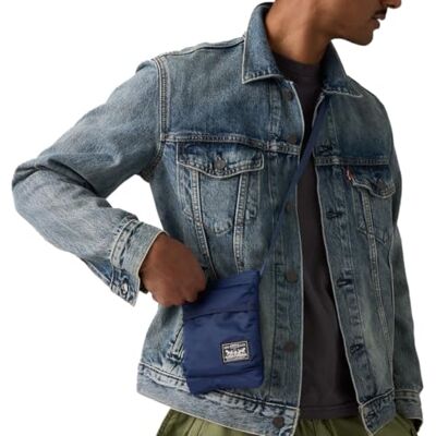 Levis Men's Mission Bay Crossbody Pouch Bag - Publicité Levis Men's Mission Bay Crossbody Pouch Bag - Publicité