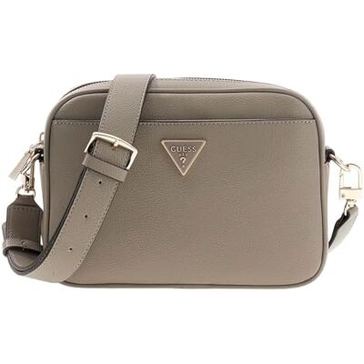 Guess sac à épaule bandoulière Meridian II Camera Bag Dark Taupe - Publicité Guess sac à épaule bandoulière Meridian II Camera Bag Dark Taupe - Publicité
