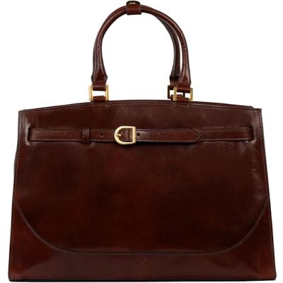 Time Resistance Sac à Main en Cuir pour Femme – Sac Cabas en Cuir Pleine Fleur – Sac à Épaule avec Poignée Supérieure - Publicité Time Resistance Sac à Main en Cuir pour Femme – Sac Cabas en Cuir Pleine Fleur – Sac à Épaule avec Poignée Supérieure - Publicité