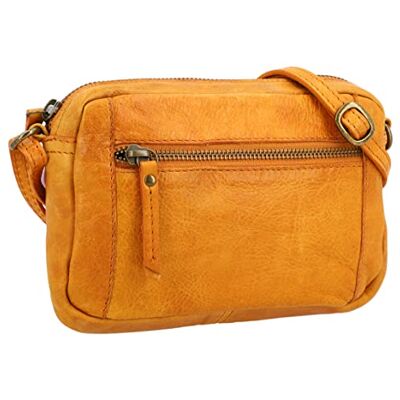 Gusti Leder Gusti sac a main Dominic Sac bandouliere Petit Sac bandoulière Femme Sac à main Marron Cuir - Publicité Gusti Leder Gusti sac a main Dominic Sac bandouliere Petit Sac bandoulière Femme Sac à main Marron Cuir - Publicité