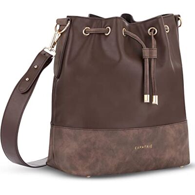 Expatrié Sac a Main Femme Sarah Medium Sac Bandoulière En Cuir Synthétique Végétalien Pour Loisirs & Travail Chic & Élégant - Publicité Expatrié Sac a Main Femme Sarah Medium Sac Bandoulière En Cuir Synthétique Végétalien Pour Loisirs & Travail Chic & Élégant - Publicité